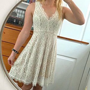 White Lace Dress from Dry Goods (Soprano)